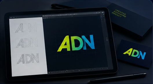ADN Logo Design